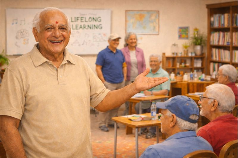 Zealver Clubs Host welcoming seniors to a community session