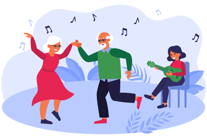 Zealver Clubs seniors social club with group activities and chair-based movement