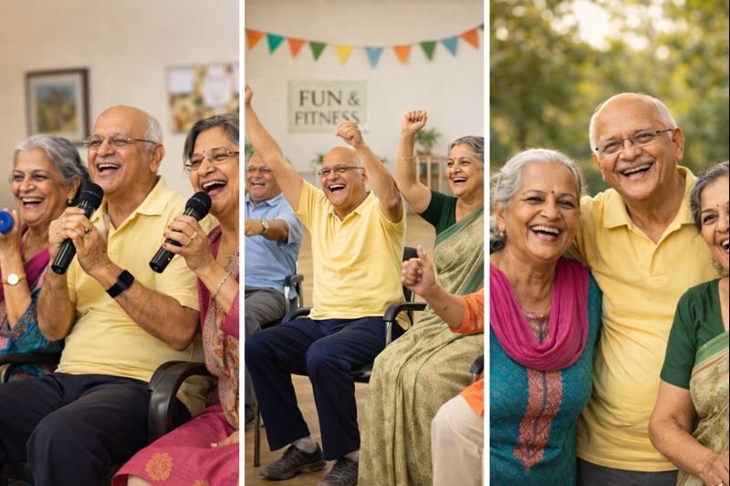 Seniors Fun fitness friendship